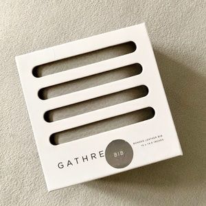 Gathre Bib in Pewter, New in Box